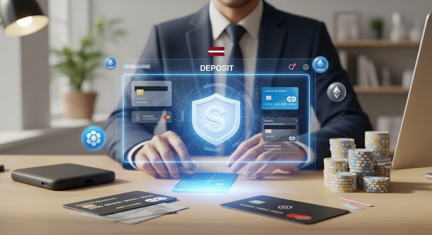 Pieejamās iemaksu metodes casino banking


